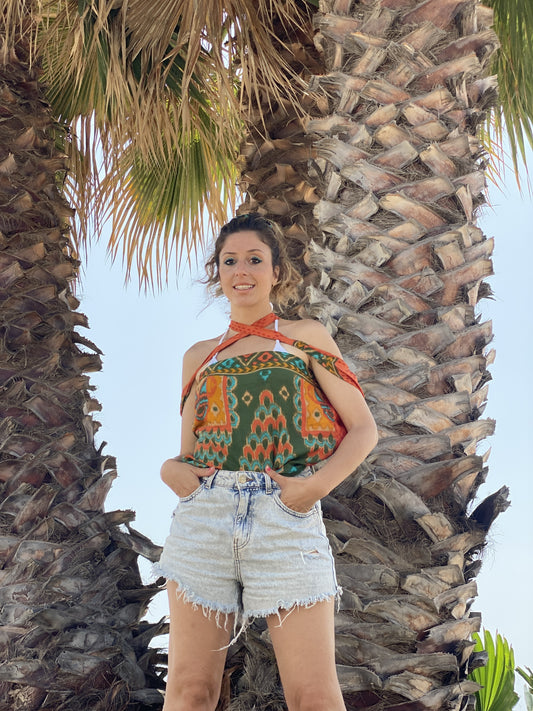 Pack x 5 Top o Bolso Banana Saree