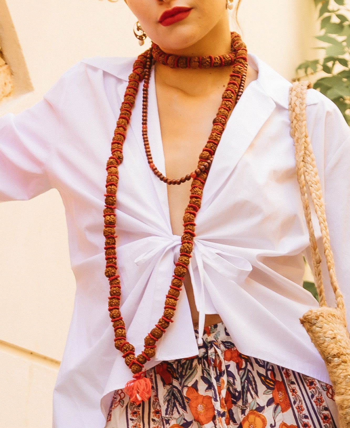 Mala Rudraksha gruesa natural x 54