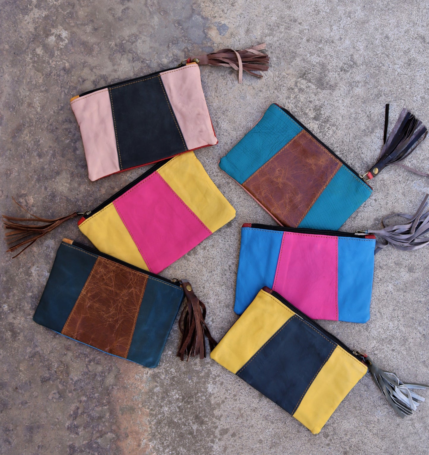 Monedero tarjetero Bicolor