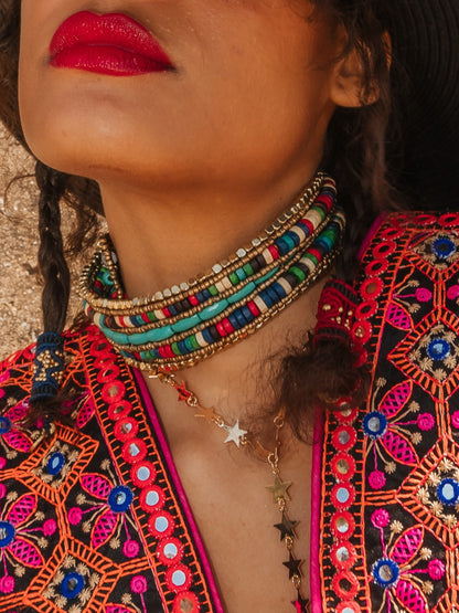 Gargantilla Masai bit