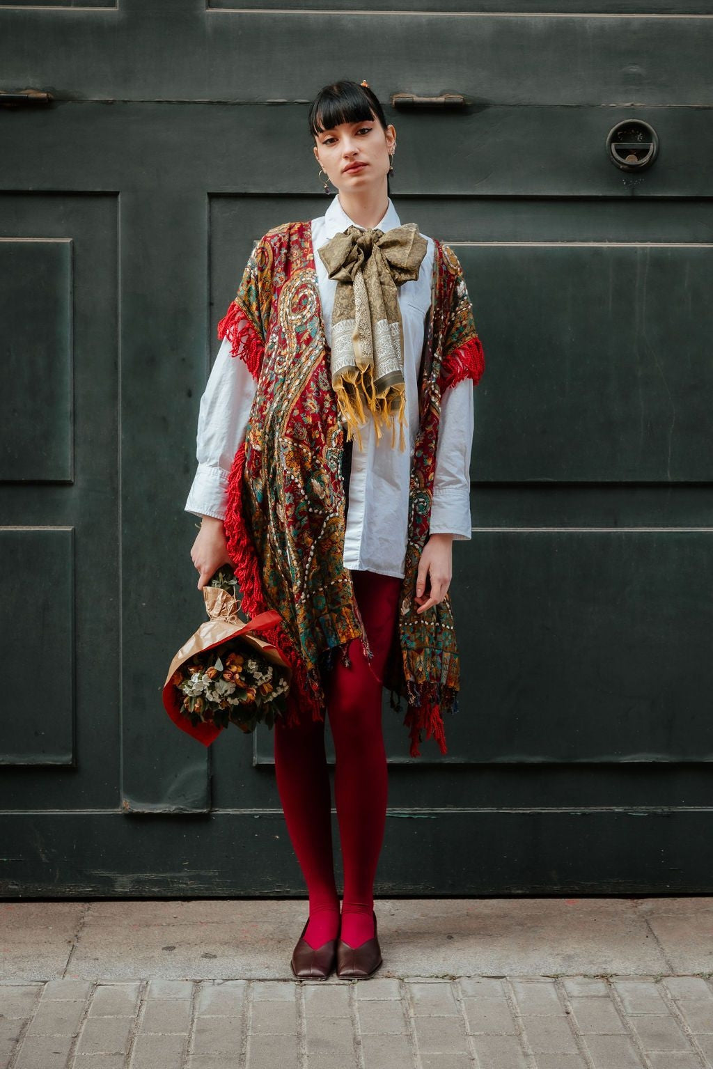Kimono Uma Embrodery
