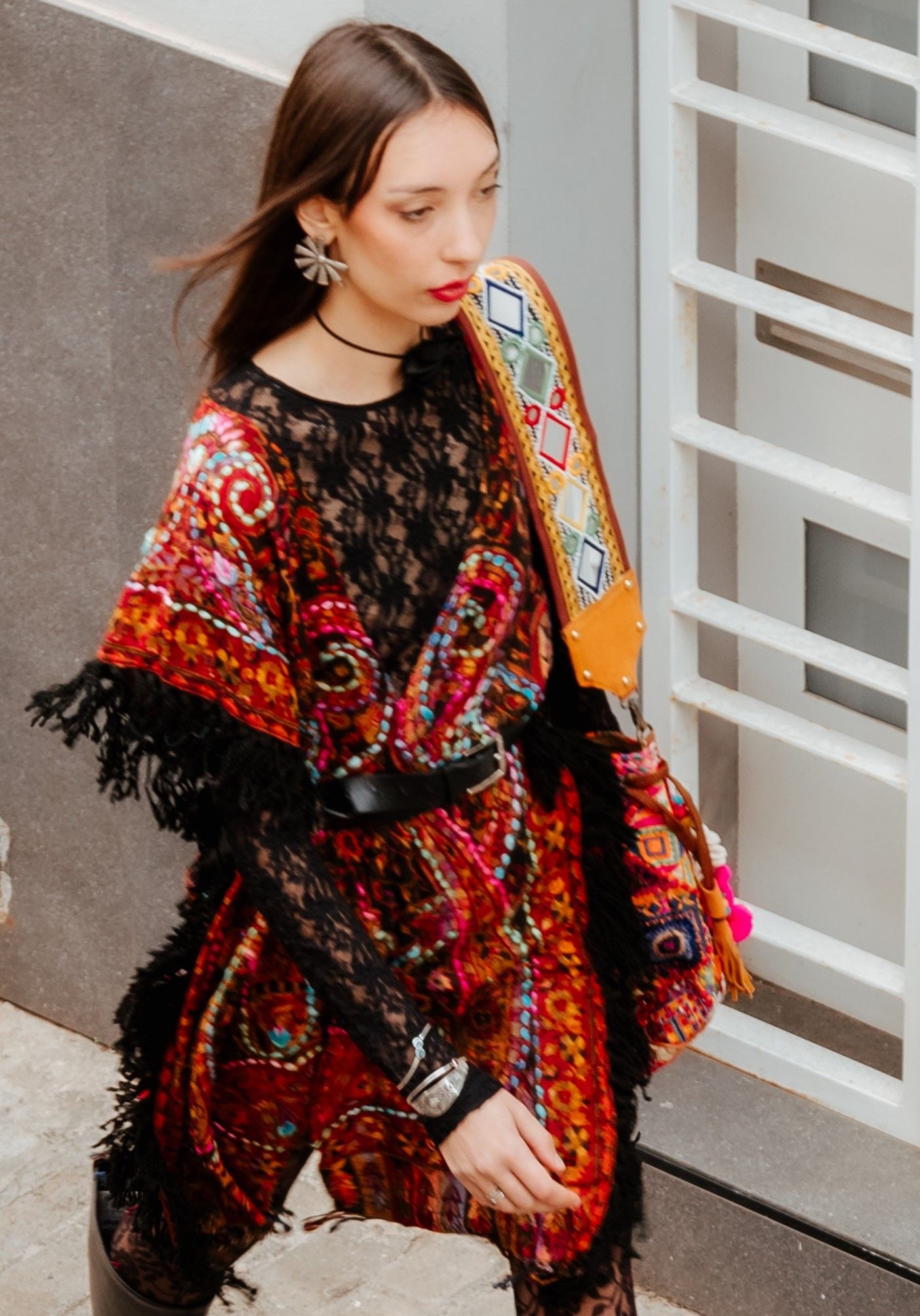 Kimono Uma Embrodery
