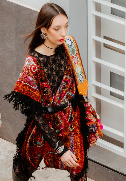 Kimono Uma Embrodery
