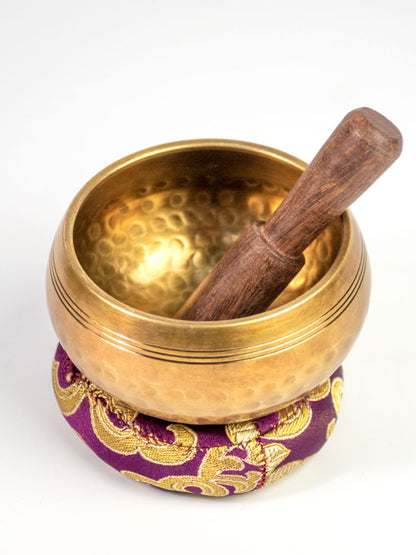 Cuenco de bronce dorado 14,5 cm