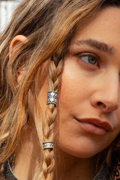 Abalorio para rastas doble
