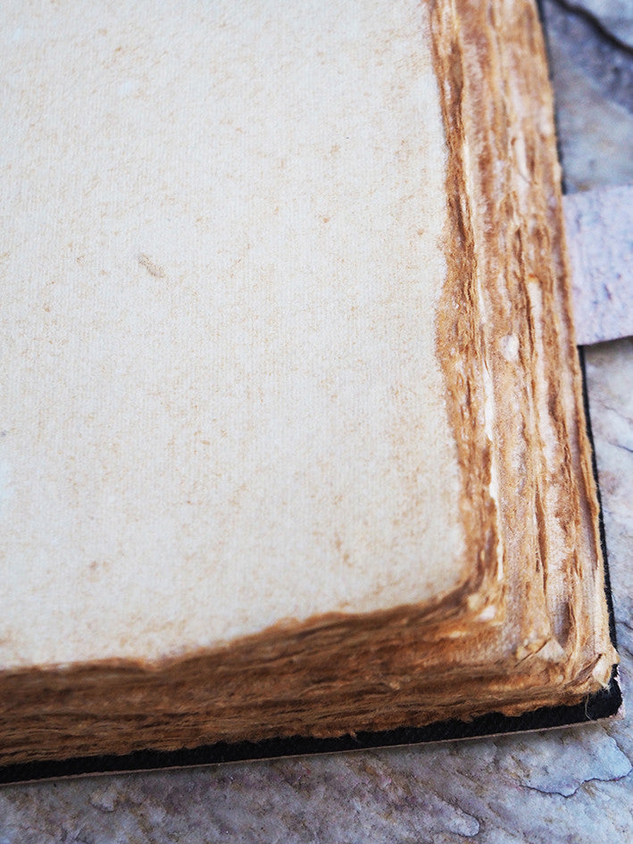 Diario cuero Rangana 13x18cm