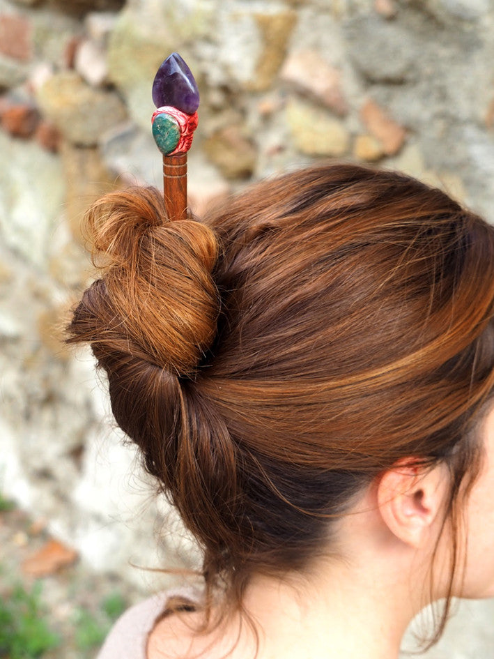 Fantasía Hair Stick Aguja