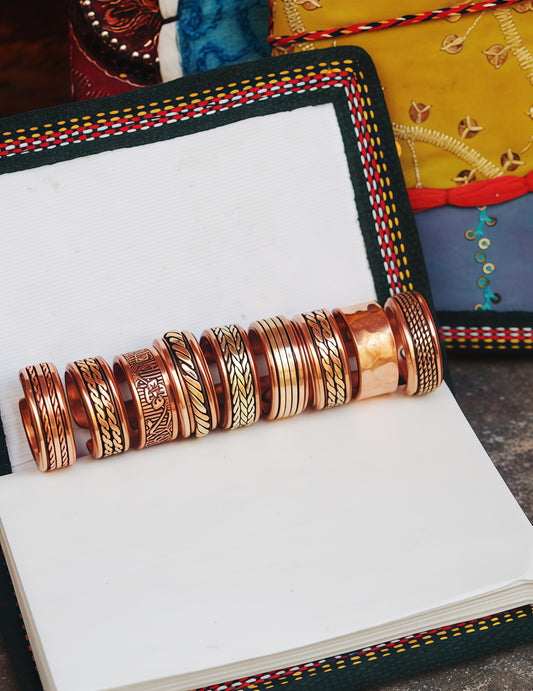 Anillo Taamba trenz line Cooper