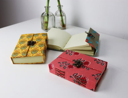 Libreta Block Print Lock 13x18 cm