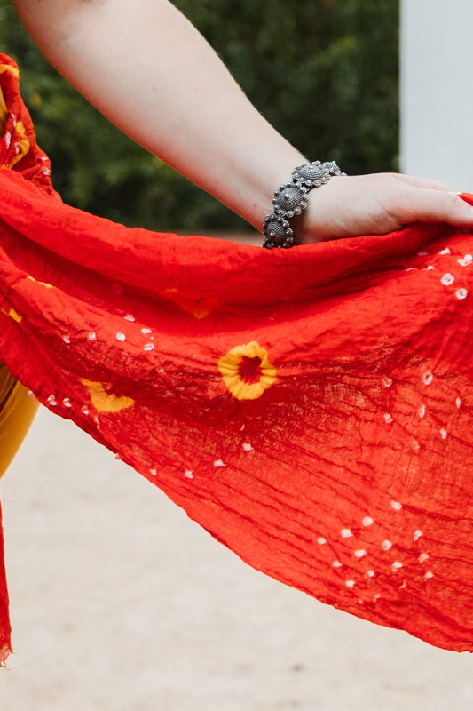 Pañuelo Bhandani algodón