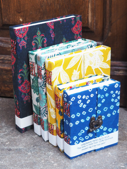 Libreta Block Print Lock 15x20 cm