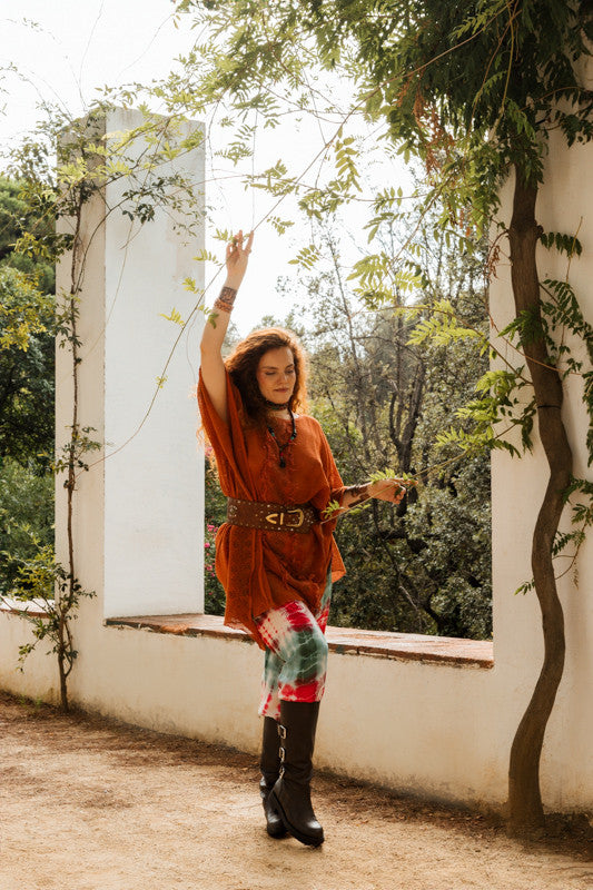 Kaftan Raik Block Print