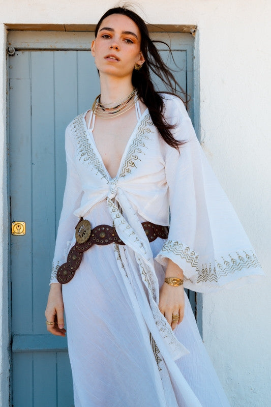 Loop Block Print Cotton