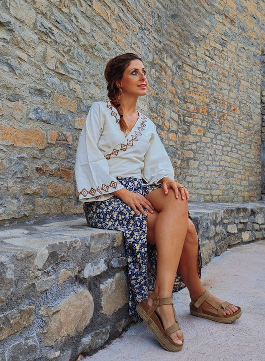 Bolero Block Print