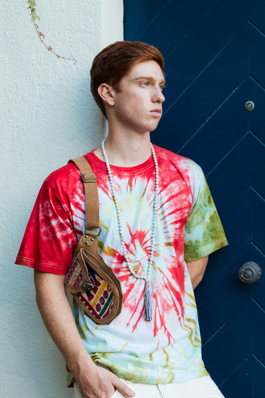 Camiseta Tie-Dye espiral unisex