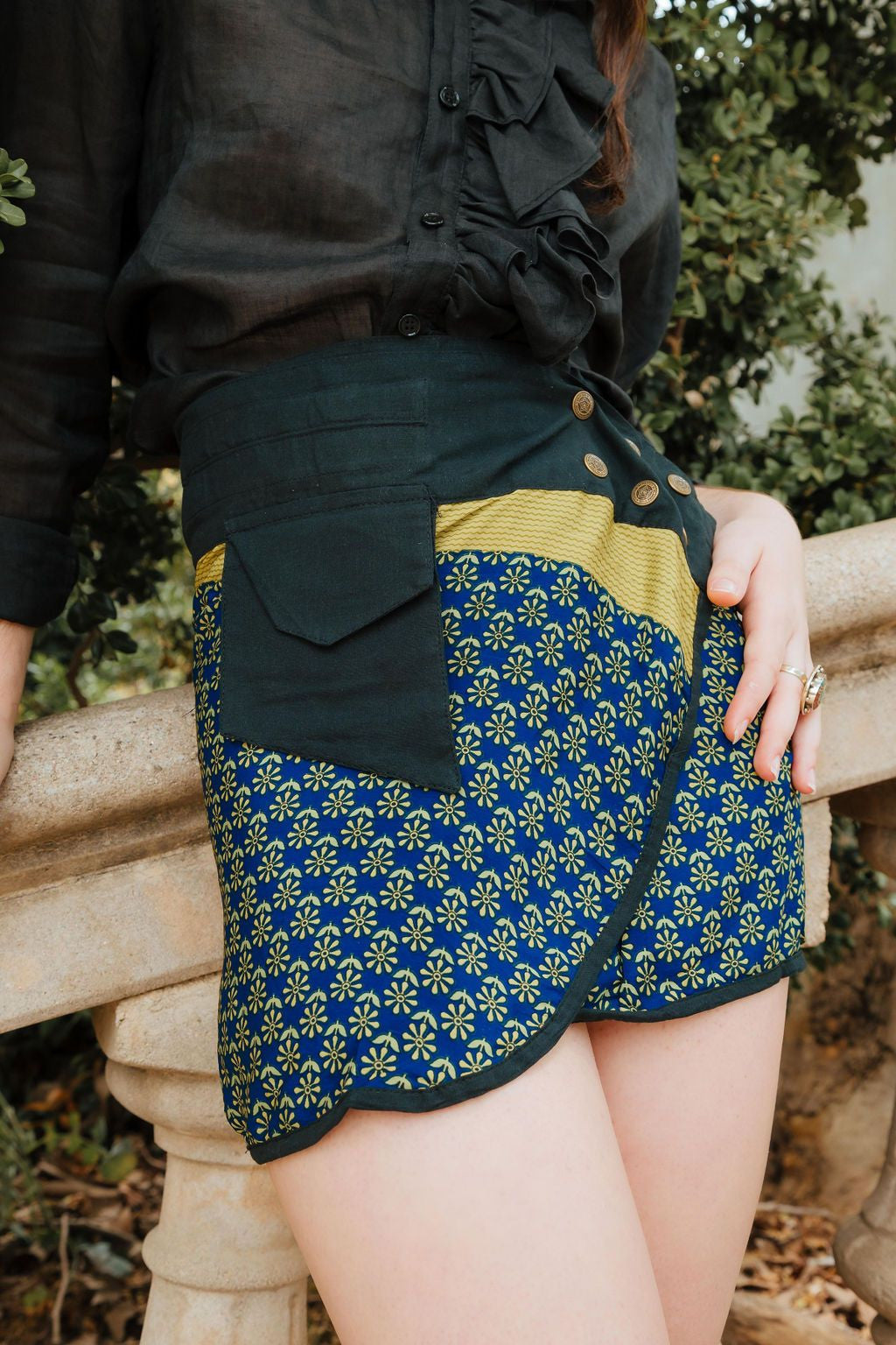 Falda Hook Saree