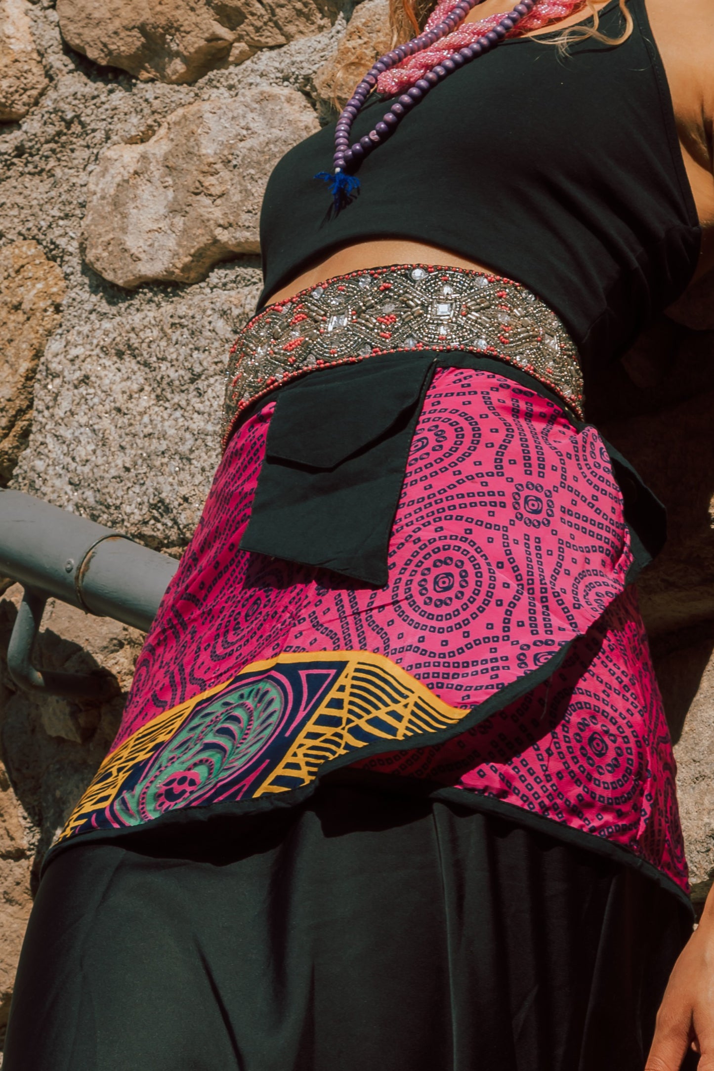 Falda Hook Saree