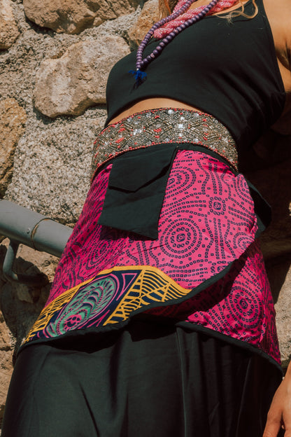 Falda Hook Saree