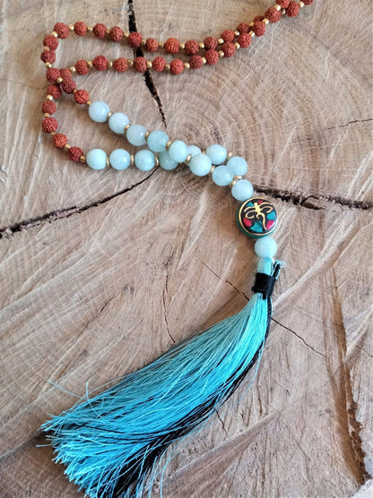 Mala Rudraksha mineral tibet