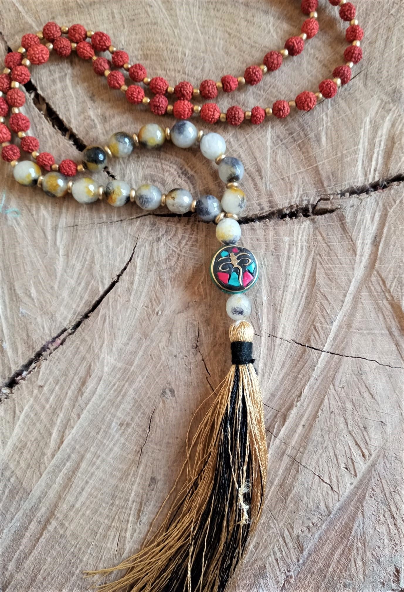 Mala Rudraksha mineral tibet