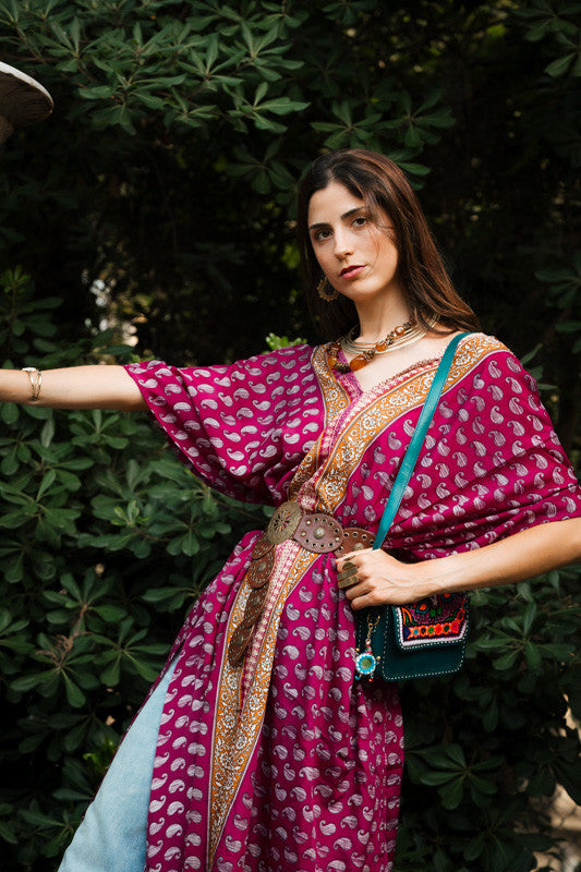 Kaftan Saree largo