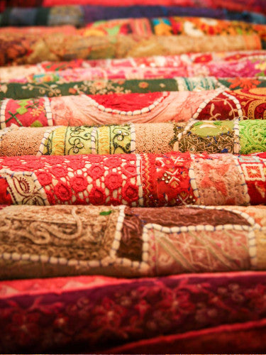 Tapiz patchwork elefante 100x145 cm