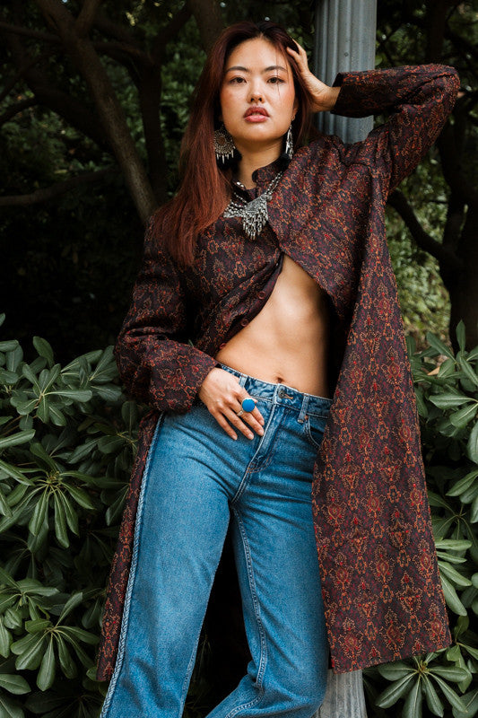 * Chaqueta Bandhgala