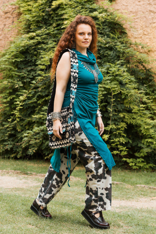 Vestido Visha neck