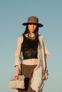 Top camiseta Block print Trenz