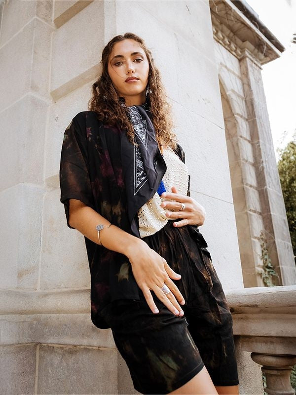 Total look Camisa y bermuda Tie-Dye