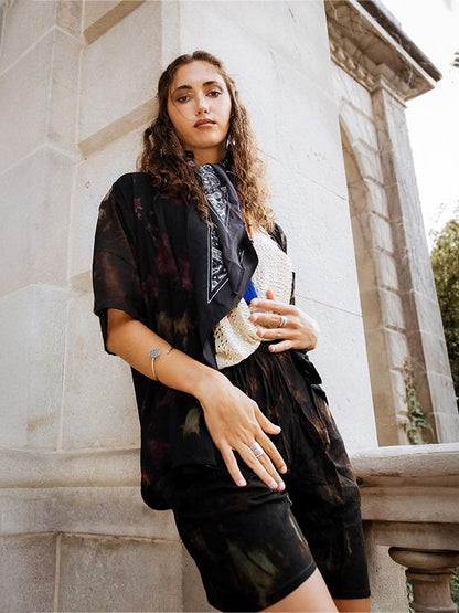 Total look Camisa y bermuda Tie-Dye