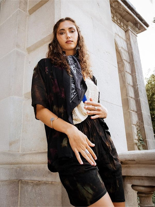 Total look Camisa y bermuda Tie-Dye