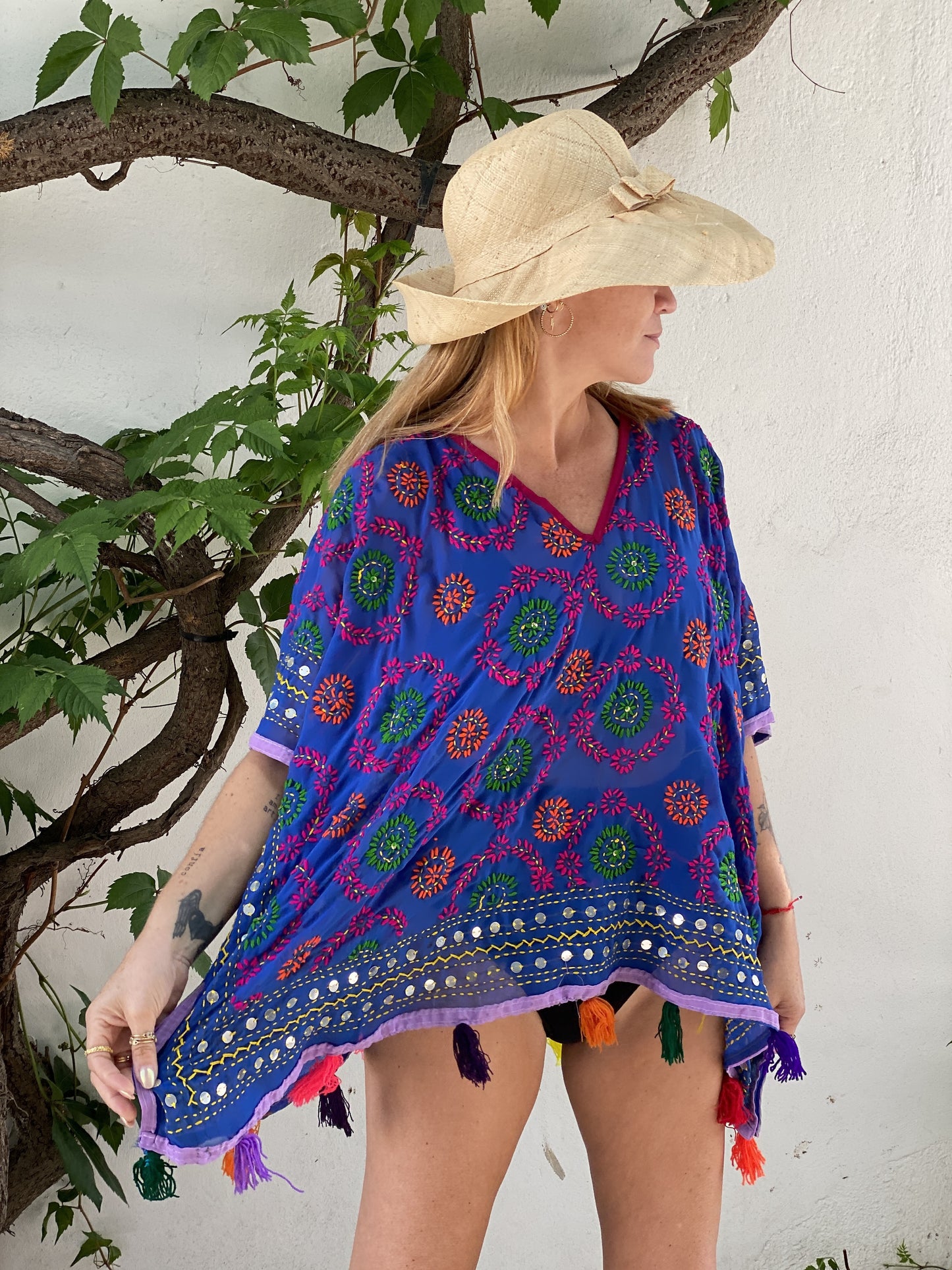 Kaftan Kantha corto