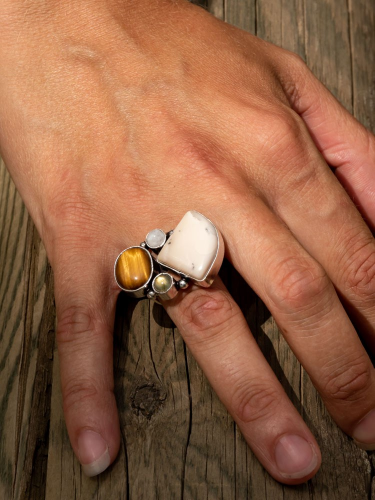 Anillo Tremi plateado