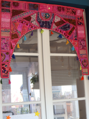 AGOTADO Toran arco patchwork 80x100 cm