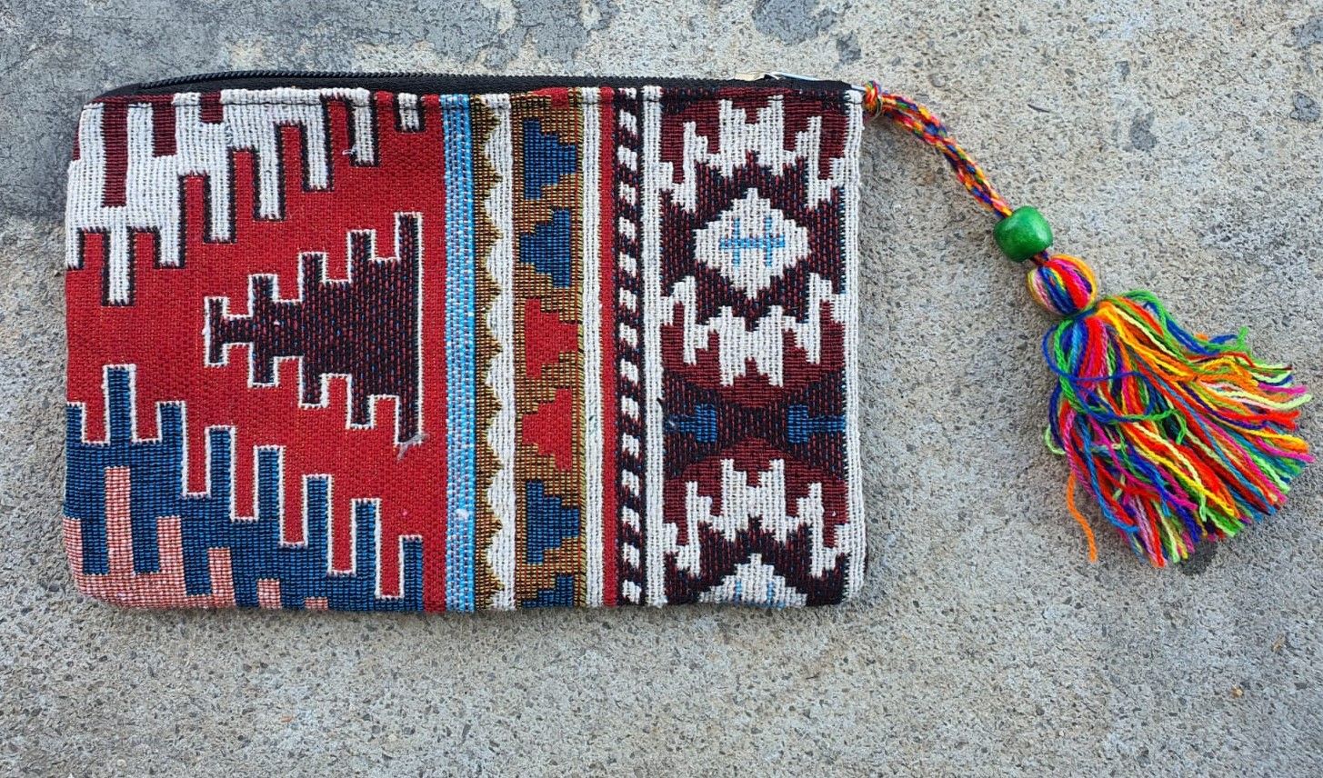 Pack x 5 Monedero Tribal 13x18 cm