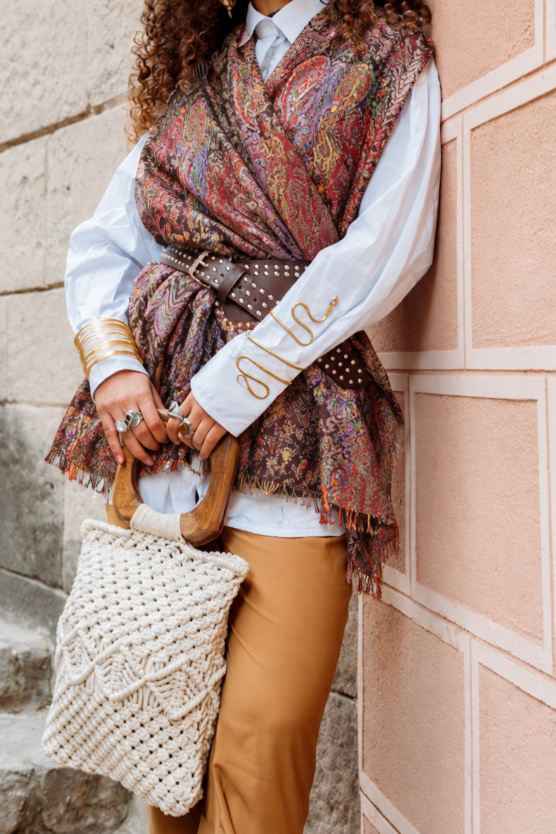Pashmina Uma Embrodery