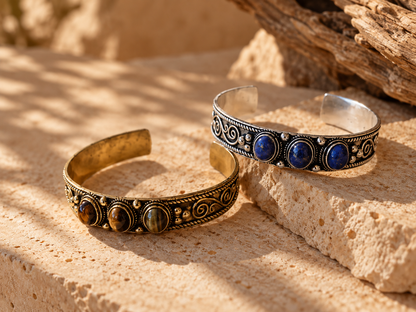 Brazalete Agra dorado