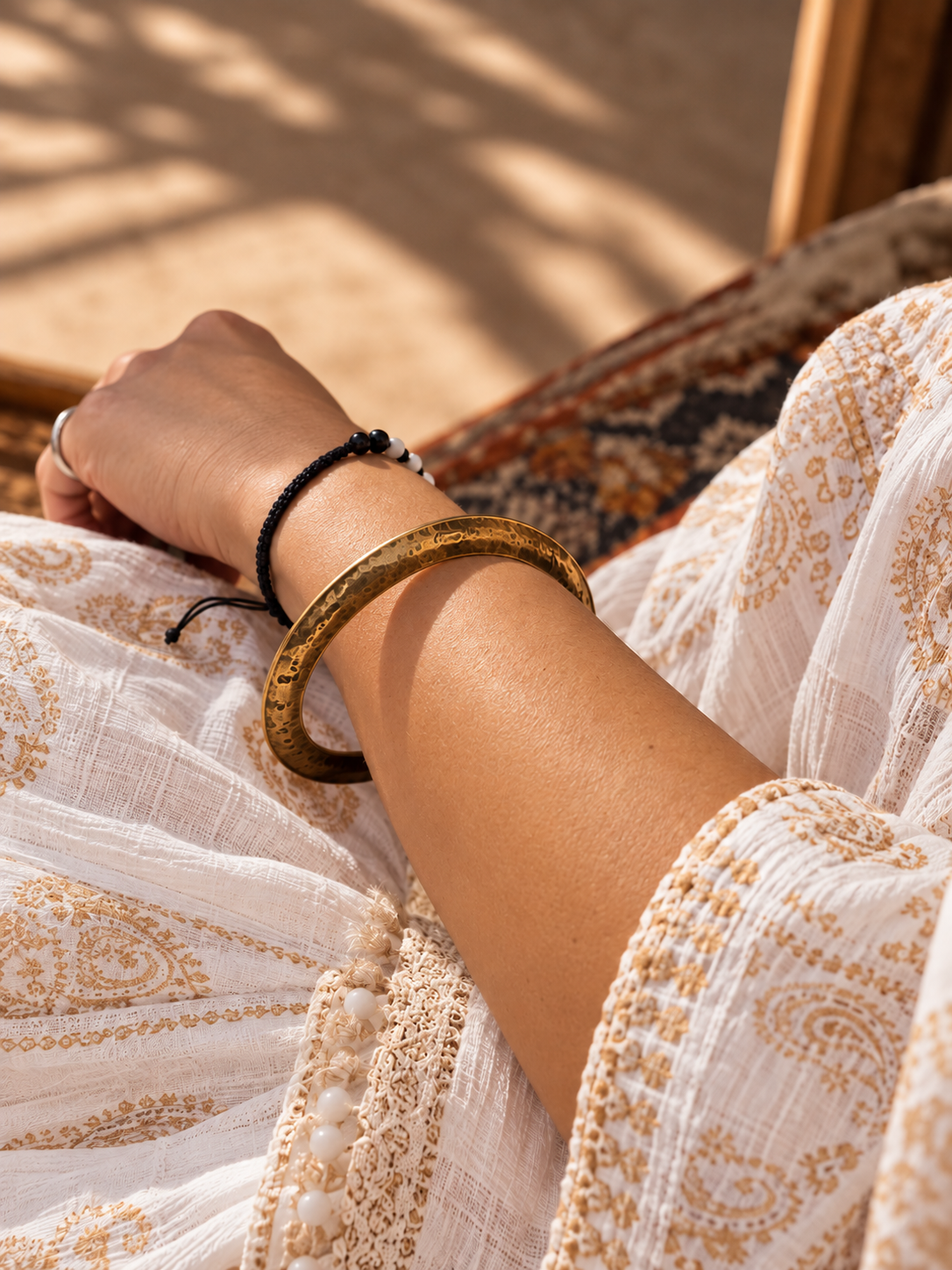 Brazalete geo maxi triangular