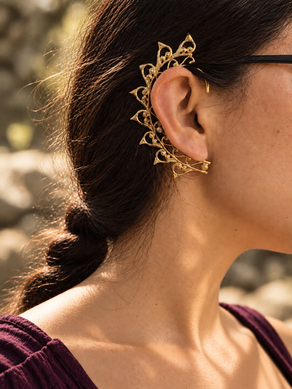Earcuff Chidiya dorado