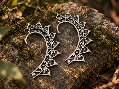 Earcuff Chidiya plateado