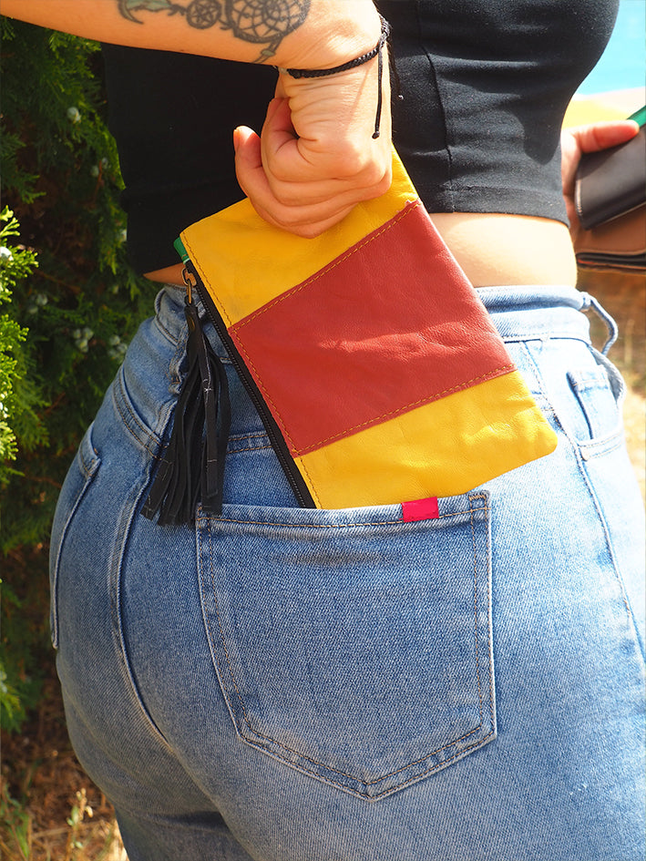 Monedero tarjetero Bicolor