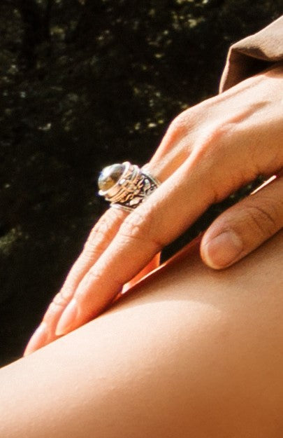 Anillo Cofre Mineral