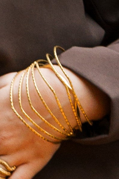 Brazalete Shaan dorado