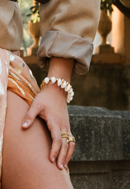 Pulsera Gold Shell