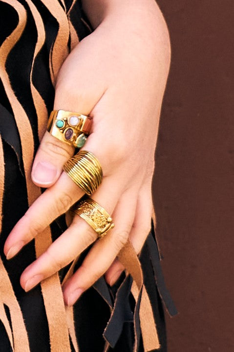 Anillo panktiyaan dorado