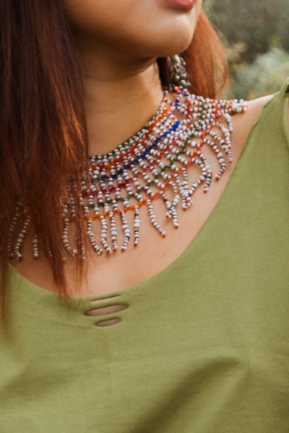 Choker cuentas banjara