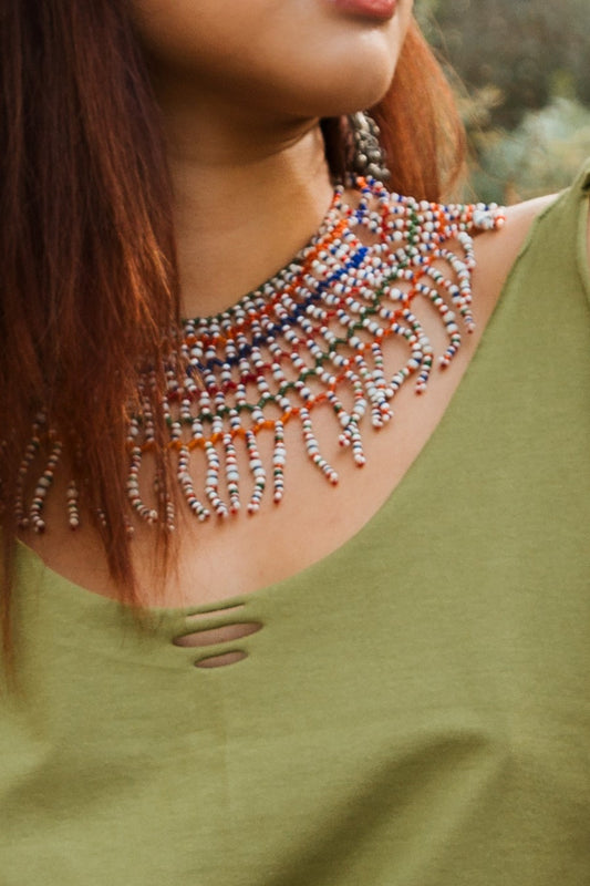 Choker cuentas banjara