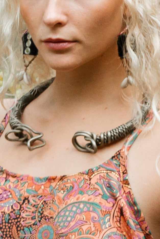 Collar Old Vintage metal