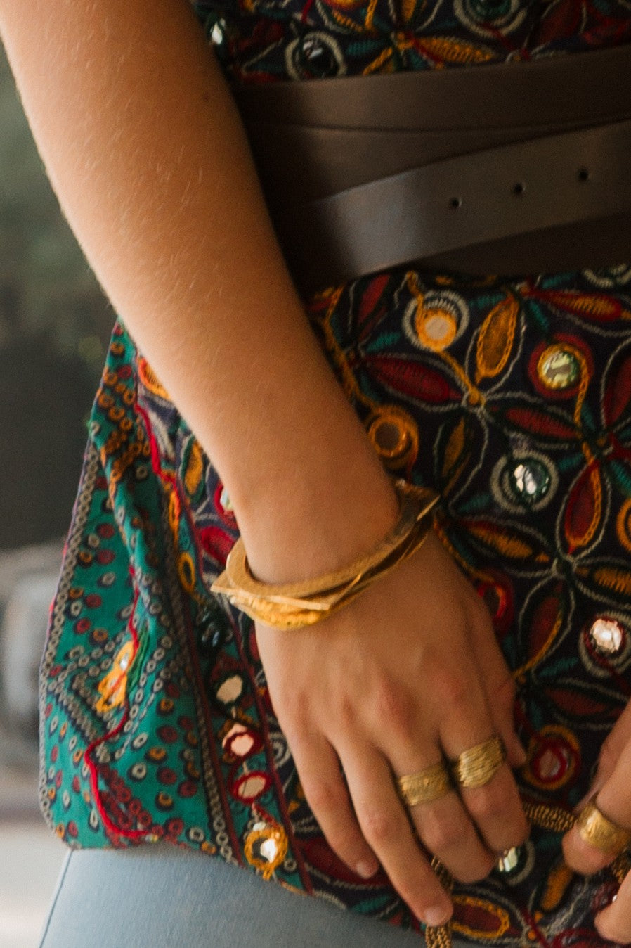 Brazalete geo maxi redondo